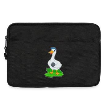 Duck Bowling Bowling Ball - Laptop bag 13" - black - Front