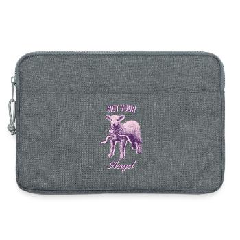 Aesthetic Lamb – Rebellious & Sweet - Laptop bag 13" - heather grey - Front