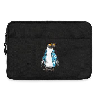 Pinguin Strand Sonnenbrille Sommer - Laptoptasche 13" - Schwarz - Vorne