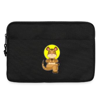 Suricate Yoga Fitness Méditation - Sacoche pour ordinateur portable 13 pouces - noir - Devant