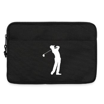 Golfer - Laptoptasche 13" - Schwarz - Vorne