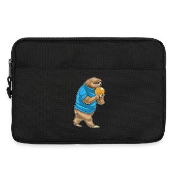Sloth Bowling Boule de bowling - Sacoche pour ordinateur portable 13 pouces - noir - Devant