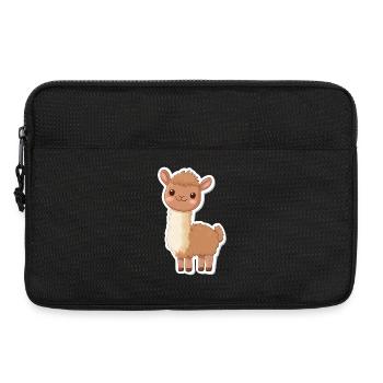 Lama Alpaga Lama Lama Cadeau Animal - Sacoche pour ordinateur portable 13 pouces - noir - Devant