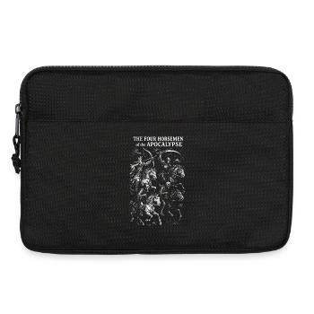Die vier Reiter der Apokalypse Illustration - Laptoptasche 13" - Schwarz - Vorne