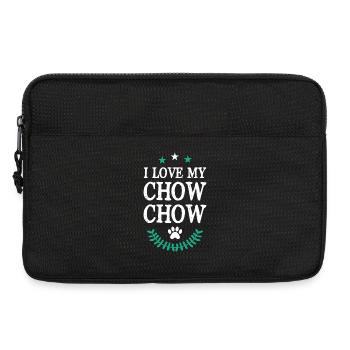 CHOW_CHOW - Laptoptasche 13" - Schwarz - Vorne