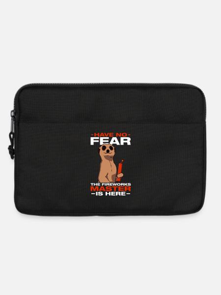 Have no fear Pyrotechniker Böllern Feuerwerk - Laptoptasche 13" - Schwarz