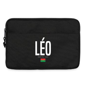 Leo Burkina Faso - Laptop bag 13" - black - Front