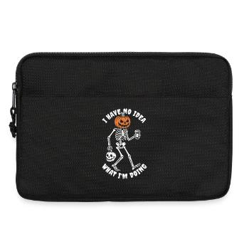 I have no idea what I'm doing - Halloween costume - Laptop bag 13" - black - Front