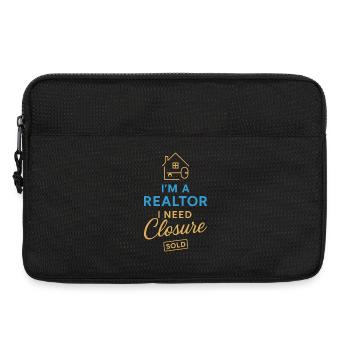 I am a real estate agent and need an Abs - Laptop bag 13" - black - Front