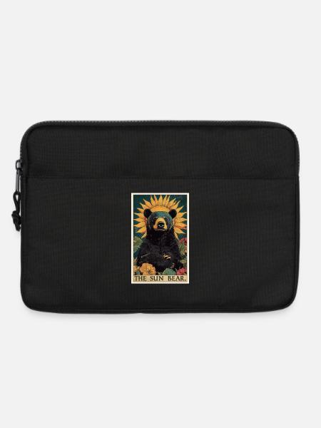 Sun Bear Malaienbär - Laptoptasche 13" - Schwarz