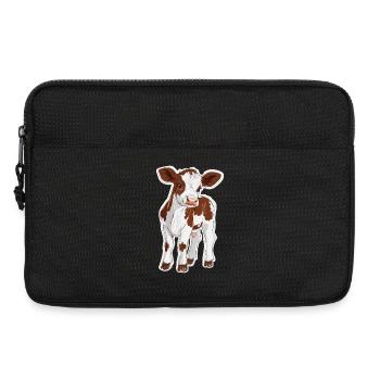 Vache - Sacoche pour ordinateur portable 13 pouces - noir - Devant