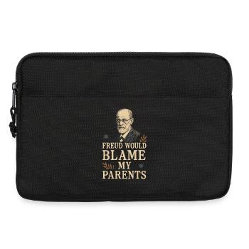 Future psychologist diagnose me - Laptop bag 13" - black - Front