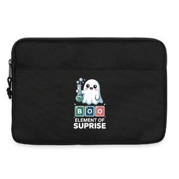 Chemiker Halloween Kostüm Chemie Chemielehrer - Laptoptasche 13" - Schwarz - Vorne