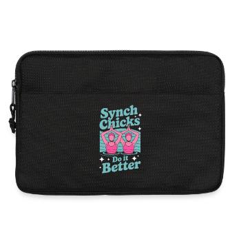 Synchronschwimmen Kunstschwimmen Wassersport - Laptoptasche 13" - Schwarz - Vorne