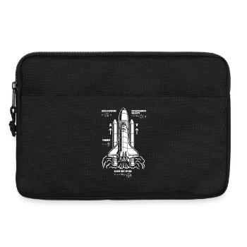 Rocket Propulsion Formula Nerdy STEM Rocket Gift - Laptop bag 13" - black - Front