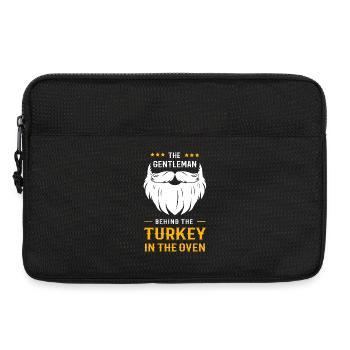 Thanksgiving Gender Reveal Werdende Mutter - Laptoptasche 13" - Schwarz - Vorne