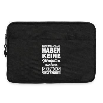 Handball Joueurs Handball Handball Cadeaux - Sacoche pour ordinateur portable 13 pouces - noir - Devant