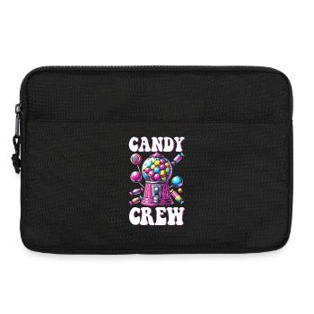 Candy Crew Décoration Candy Lover Sweet Tooth - Sacoche pour ordinateur portable 13 pouces - noir - Devant