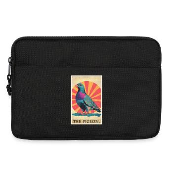Tauben Taube - Laptoptasche 13" - Schwarz - Vorne