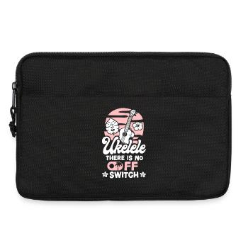 Hawaiian Ukulele Uke Ukulele There - Laptoptasche 13" - Schwarz - Vorne