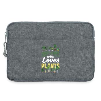 Garten- Und Pflanzenliebhaber Geschenke - Laptoptasche 13" - Grau meliert - Vorne