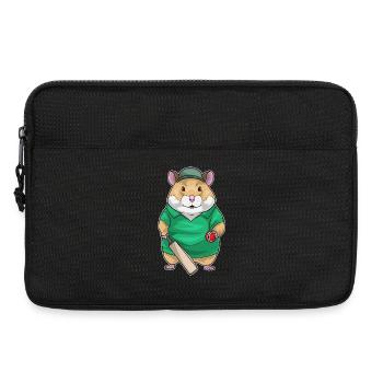 Hamster Cricket Cricket Bats Sports - Sacoche pour ordinateur portable 13 pouces - noir - Devant