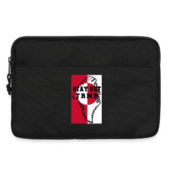 Grönland Stay Out TRMP - Laptoptasche 13" - Schwarz - Vorne