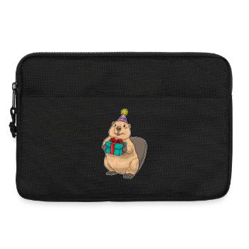 Beaver Birthday Package - Laptop bag 13" - black - Front