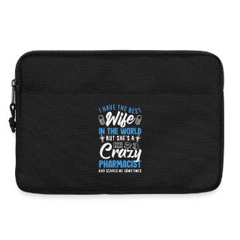 Have the best wife pharmacist - Laptop bag 13" - black - Front