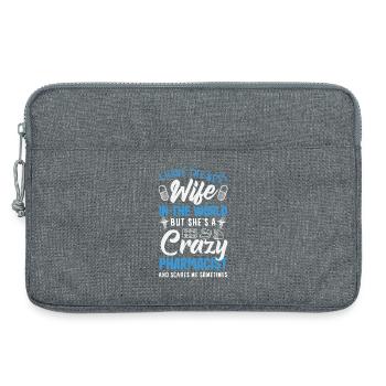 Haben Sie Die Beste Ehefrau Apothekerin - Laptoptasche 13" - Grau meliert - Vorne