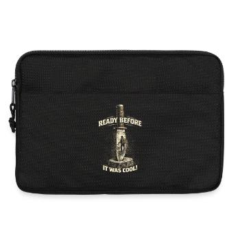 Prepper Survivalist Ready Before Was Cool - Laptop bag 13" - black - Front
