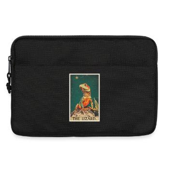 Lézard des lézards - Sacoche pour ordinateur portable 13 pouces - noir - Devant