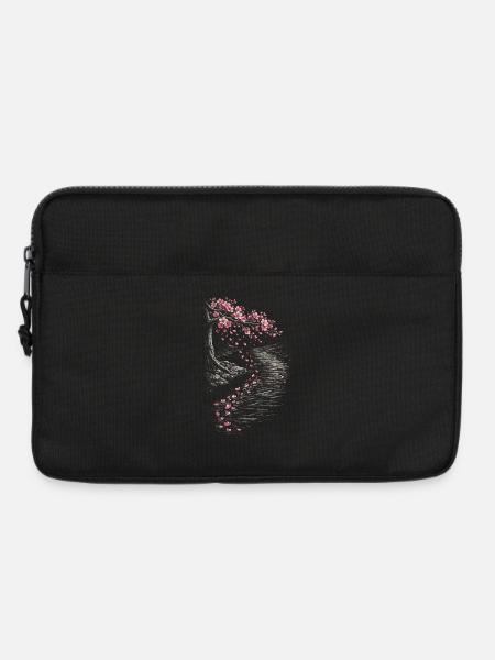 Fiori di ciliegio, fiori di ciliegio - Borsa per laptop 13" - nero
