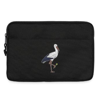 Sport de fléchettes de cigognes - Sacoche pour ordinateur portable 13 pouces - noir - Devant