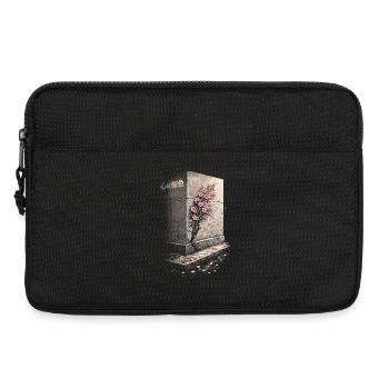 Cherry Blossom Sakura Cherry Blossom - Laptop bag 13" - black - Front
