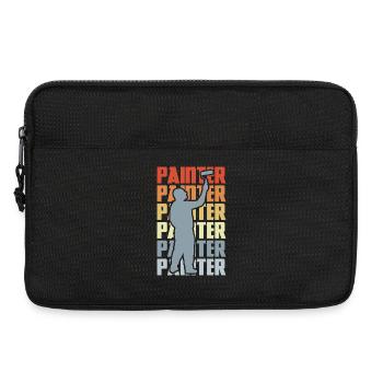Painter Varnisher Retro - Laptop bag 13" - black - Front
