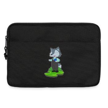 Jeu de cartes Wolf Poker - Sacoche pour ordinateur portable 13 pouces - noir - Devant
