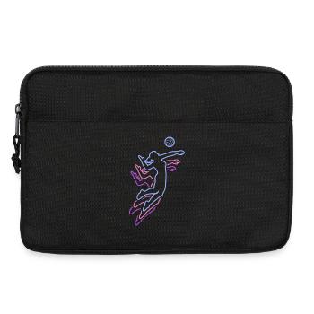 Volley-ball féminin Joueuse de volley-ball : Volley-ball de plage - Sacoche pour ordinateur portable 13 pouces - noir - Devant