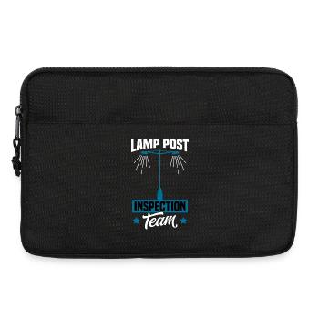 Street Light Inspection Utility Worker Art  - Laptoptasche 13" - Schwarz - Vorne