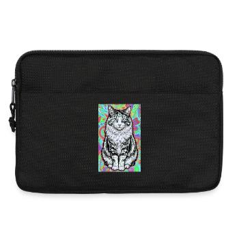 cat - Laptop bag 13" - black - Front