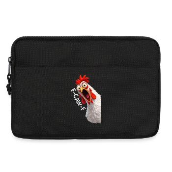 F-Caw-F Chicken Adult Humor Funny Rooster Fcawf - Laptoptasche 13" - Schwarz - Vorne