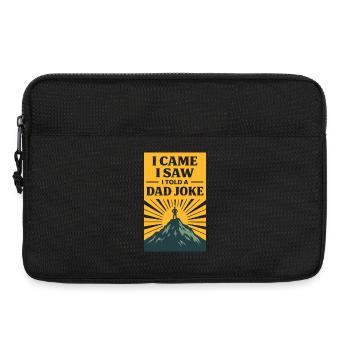 Chemise drôle de blague de papa Cadeau d’humour de père - Sacoche pour ordinateur portable 13 pouces - noir - Devant