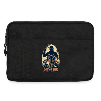 DIY Or Die Horror Design - Laptop bag 13" - black - Front