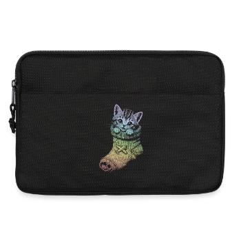 Chaton - Sacoche pour ordinateur portable 13 pouces - noir - Devant