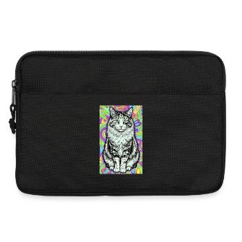 cat - Laptop bag 13" - black - Front