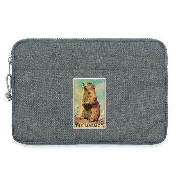 Marmots Groundhog - Laptop bag 13" - heather grey - Front