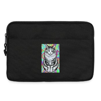 cat - Laptop bag 13" - black - Front