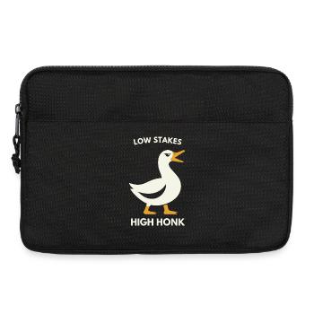 Low Stakes High Honk Duck Tee - Laptoptasche 13" - Schwarz - Vorne
