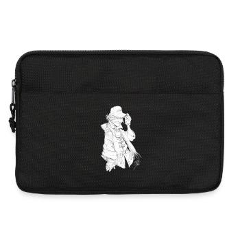 Urbaner Cowboy-Sketch - Laptoptasche 13" - Schwarz - Vorne