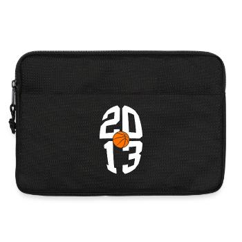 JAHRGANG 2013 BASKETBALL 13. GEBURTSTAG - Laptoptasche 13" - Schwarz - Vorne